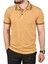 Slim Fit Pamuklu Kumaş Polo Yaka Tişört Nefes Alan Dar Kesim Kıvrılmaz Yaka Tişört 2503021 5