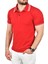 Slim Fit Pamuklu Kumaş Polo Yaka Tişört Nefes Alan Dar Kesim Kıvrılmaz Yaka Tişört 2503021 1