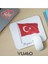 Kişiye Özel Isimli ve Türk Bayraklı Mouse Pad 21X17 Cm, Kaymaz Taban - Baskılı Mousepad 1