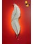 Tüy Aplik Ledli Pilli Dekoratif Duvar Aydınlatma - Şık Ve Modern Tasarım - (60 x 16 cm ) 1