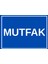 25 x 17,5 cm Mutfak Kapı Levhası 3 mm Dekota ( Forex ) Üzerine Folyo Baskı 1