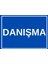 25 x 17,5 cm Danışma Kapı Levhası 3 mm Dekota ( Forex ) Üzerine Folyo Baskı 1