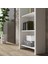 Venezia Premium Ahşap Ayaklı 5 Raflı Kitaplık - Wood Beyaz 3