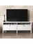 Venezia 2 Çekmece 2 Bölmeli Ahşap Ayaklı Tv 150 cm Tv Ünitesi - Minifiksli - Wood Beyaz 2