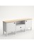Venezia 2 Kapak 1 Çekmece Ahşap Ayaklı Tv 150 cm Tv Ünitesi - Minifiksli - Atlantik Çam / Wood Beyaz 5