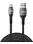 Juo 12W 2.4A Usb-A To Lightning Iphone Ipad Örgülü Hızlı Şarj ve Data Kablosu 2 Metre 1