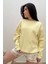 Premium Bisiklet Yaka Pamuklu Oversize Sweatshirt 4