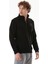 Ny Nakışlı Yarım Fermuarlı Dik Yaka Sweatshirt 3