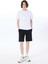 Bisiklet Yaka Baskılı Beyaz Erkek T-Shirt M5SM-TST1290 2