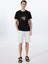 Siyah Erkek Relaxed Baskılı T-Shirt J5SM-TST7241 2