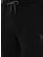 Lastikli Bel Slim Fit Siyah Erkek Eşofman Altı Herold 5