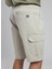 Regular Fit Bej Erkek Şort 252 Lcm 221018 Joan Bej 3