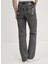 Jeans Yüksek Bel Düz Paça Normal Antrasit Kadın Denim Pantolon A1W10032 4