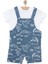 Erkek Şort Salopet-Tshirt Erkek Bebek 3