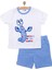 Under The Sea Istakoz Baskılı Erkek Tshirt-Şort Erkek Bebek 1
