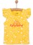 Basic Kız Güneş Işığı Desenli Atlet T-Shirt Kız Bebek 1