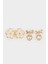 Kadın 2'li Gold Küpe F0738AXNS 1