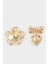 Kadın 2'li Gold Küpe F0738AXNS 3