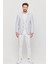 3115 Erkek Gri Esnek Likralı Pamuk Karışımlı Slim Fit Ilkbahar-Yaz Spor Blazer Ceket 1