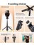 360 Rotasyon 43CM Uzunluk Bt5.2 Ayrilabilir Uzaktan Kumanda Takviyeli Tripod Metal Mini Selfie Sopa 3