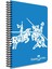 Pp Kapak Knights Canlı Spiralli Defter 140 Yaprak Kareli 1