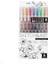 Uniwrite Glitter 1,0mm 8 Renk Jel Kalem 1