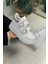Günlük Kadın Sneaker Cırt Cırtlı Yüksek Topuk Tırtıklı Kaymaz Taban Yürüyüş Spor Ayakkabı 251 1