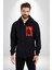 Saul U Ara Tony Dalton Kadın Erkek Baskılı Fermuarlı Kapüşonlu Hırka Sweatshirt 2