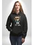 Zengin Çocuk Oyuncak Ayı Kadın Erkek Baskılı Üç Iplik Siyah Kapüşonlu Hodie Sweatshirt 3