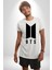 Bts Kore Müzik Grubu Logo Kadın Erkek Ön Baskılı Beyaz Pamuklu Tişört Penye Klasik 3