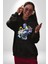Thanos Iron Man Efsaneler Kadın Erkek Baskılı Üç Iplik Siyah Kapüşonlu Hodie Sweatshirt 3