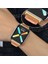 Oppo Watch 46MM 22MM Metal Kordon Dönüştürücü Zore - Gold 3