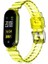 Xiaomi Mi Band 6 Krd-27 Uyumlu Kordon Zore - Sarı 1