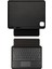 Apple iPad Air 11 2025 M3 Zore Border Keyboard Bluetooh Bağlantılı Standlı Klavyeli Tablet Kılıfı - Siyah 1