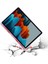 Samsung Galaxy Tab S7 Plus T970 Kılıf Uyumlu Zore Tri Folding Kalem Bölmeli Standlı Kılıf-Açık Yeşil 4