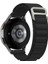 Galaxy Watch Active 2 44MM Uyumlu Krd-74 20MM Hasır Kordon Zore - Siyah 2