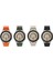 Galaxy Watch Active 2 44MM Uyumlu Krd-74 20MM Hasır Kordon Zore - Siyah 4