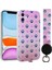 Apple iPhone 11 Kılıf Desenli El Askılı Ipli Ardx Arte Silikon Kapak-No1 1