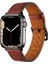 ​​​Watch 7 45MM Uyumlu Krd-76 Pu Deri Kordon Strap Kayış Zore - Gri 2
