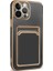 Apple iPhone 13 Pro Kılıf Ardx Bark Kartlıklı Kapak-Rose Gold 4