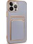 Apple iPhone 13 Pro Kılıf Ardx Bark Kartlıklı Kapak-Rose Gold 5