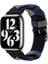 Watch 44MM Uyumlu Zore - Krd-97 Sarmal Örgü Tasarımlı Kordon-Siyah 1