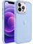 Apple iPhone 13 Pro Kılıf Buzlu Sert Pc Ardx May Kapak-Lila 1