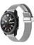 Huawei Gt2 46MM Uyumlu Krd-85 22MM Metal Kordon Zore - Siyah 2