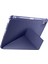 Apple iPad Air 11 2025 M3 Kılıf Zore Tri Folding Kalem Bölmeli Standlı Kılıf - Mavi 4