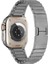 Watch 40MM Uyumlu Krd-82 Metal Kordon Zore - Gri 3