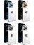 Apple iPhone 12 Pro Max Kılıf Kamera Korumalı Renkli Çerçeveli Ardx Garaj Kapak-Siyah 2