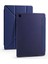 Samsung Galaxy Tab A7 10.4 T500 2020 Kılıf Uyumlu Zore Tri Folding Kalem Bölmeli Standlı Kılıf-Lacivert 1