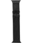 Apple Watch 42MM Zore Krd-25 Metal Hasır Kordon-Gri 2