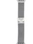 Apple Watch 42MM Zore Krd-25 Metal Hasır Kordon-Gri 4